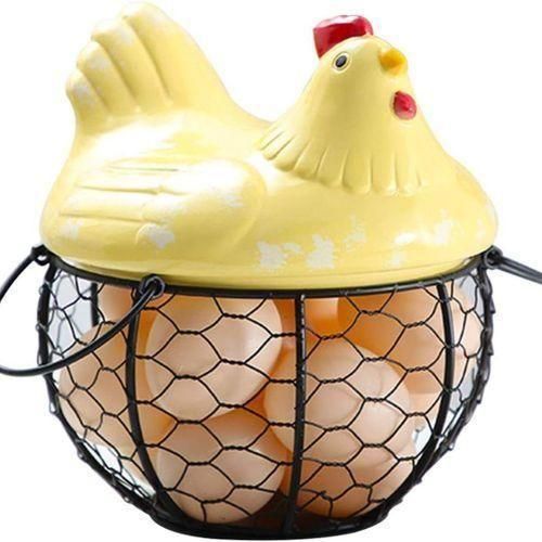18-25 egg Metal wire egg basket