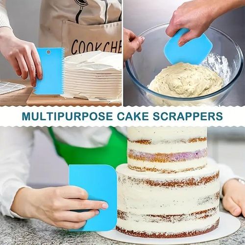 116-piece cake decorating and baking tool set, with storage box
