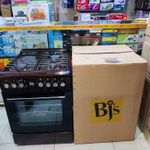 BJS Quality Standing Cooker 60x60 3-GAS+1 Hot Plate With Turbo-FAN Quality Standing Cooker