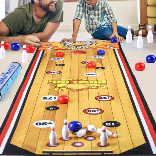 Children's tabletop bowling toy, children's board games, educational toys