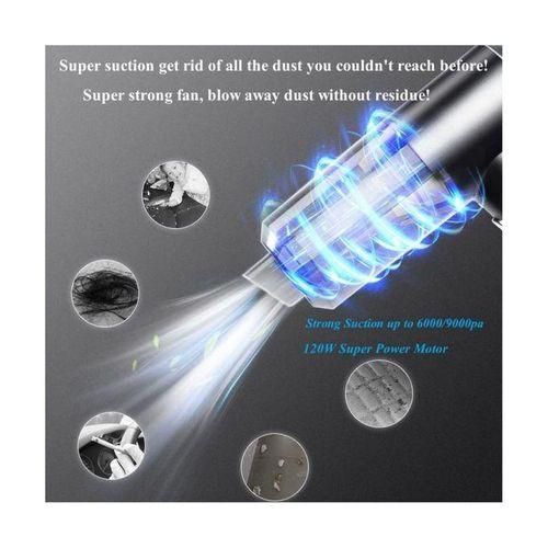 Powerful Portable Hand-held Cordless Vacuum Cleaner With 120W Rechargeable