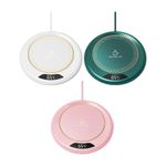 Coffee Mug Warmer, Cup Warmer Coaster With Off For Desk USB Electric Beverage Tea Water Milk Warmer For Coffee Milk, Tea And Hot Chocolate