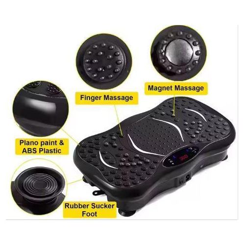 Whole Body Vibration Plate Fitness Machine – Slimming &amp; Fat Burning Exercise Platform, 99 Speed Levels, 180kg Capacity