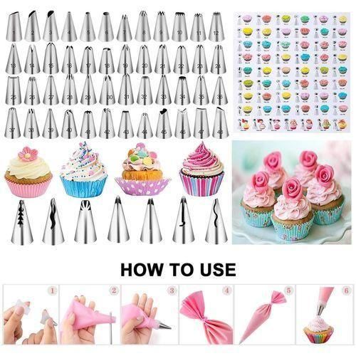 200 Piece Cake Decorating Tool Kit for Beginners