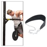 Dipping Pull Up Weight Belt With Chain Gym Fitness Dip Ups Back Waist