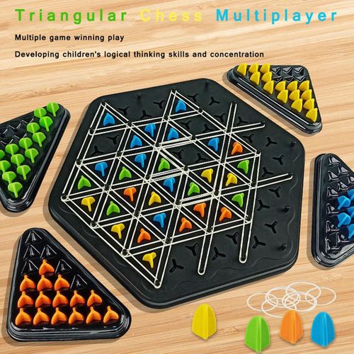 Triangle Band Game, Professional Board Game for Children Aged 7+