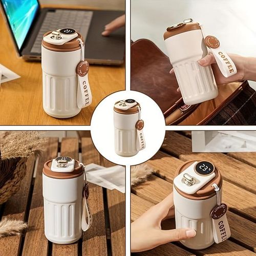 Digital Display Thermos Cup Coffee Cup Mug