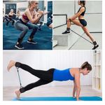 Fitness Buckle Hip Trainer Foot Ring Leg Ankle Strap Training Device