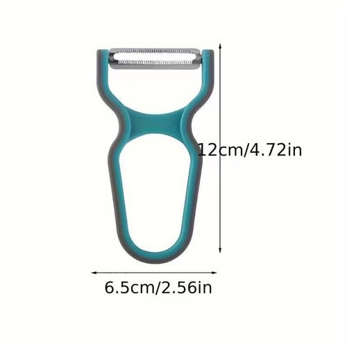 Y Peelers for Kitchen, 3Pcs Stainless Steel Vegetable Peeler - Multifunctional Potato Peelers for Fruits Carrot Kitchen Utensils (Red, Yellow, Green)