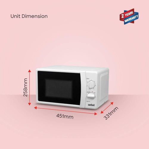 Sanford Microwave 20ltrs Solo 1150W SF5629MO (2YR WRTY) HIGH WATTS, SAVE ELECTRICITY