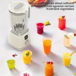 USB powered cordless juicer for smoothies and orange juice