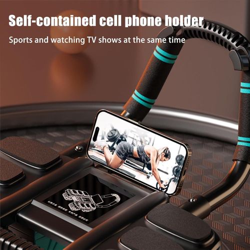Abdominal muscle wheel roller with elbow support, automatic rebound elbow protection abdominal wheel