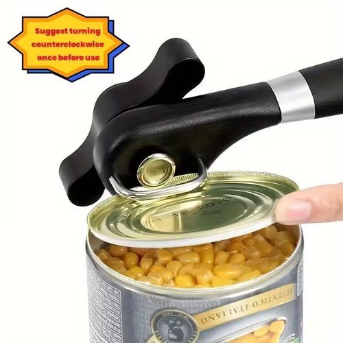 1pc Multifunctional Side Can Opener, Quick &amp; Simple Can Opener, Kitchen Knife, Can Opener, Kitchen Utensils