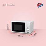 Sanford Microwave 20ltrs Solo 1150W SF5629MO (2YR WRTY) HIGH WATTS, SAVE ELECTRICITY