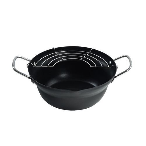 24cm Stainless Steel Multi-functional Deep Fryer