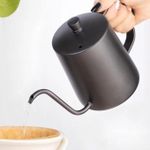 Long Narrow Spout Goose Neck Kettle Hand Drip Kettle Pour Over Coffee Tea Pot Kitchen Accessory 600ml