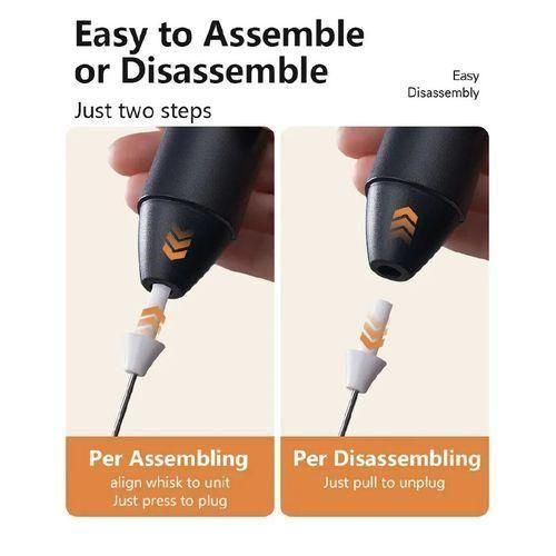 Wireless Milk Frothers Electric Handheld Blender Electrical Mini Coffee Maker Whisk Mixer With USB For Coffee Cappuccino