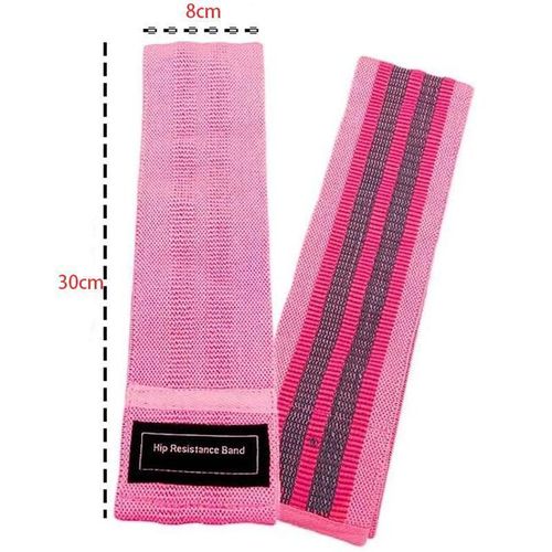 3 Pcs Yoga elastic training band Elastic squat resistance band Hip fitness tension band