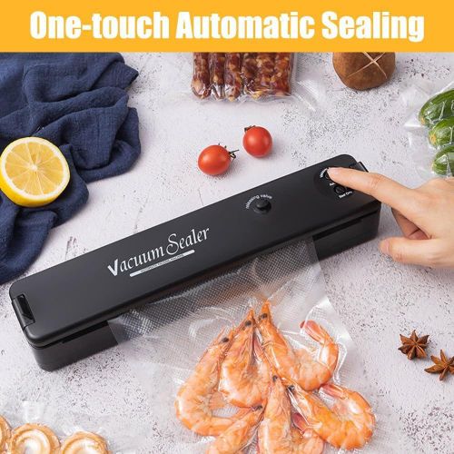 Vacuum sealer, automatic sealer, food preservation machine, biscuit heat sealer