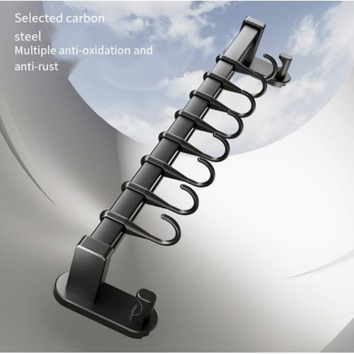 Knife rack with rod, chopstick storage rack, wall-mounted cutlery rack
