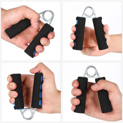 KipFit Hand Grips for Strength Training, Soft Foam Hand Workout Grippers, Strengthen Hand Grip Exerciser, 2 Pack
