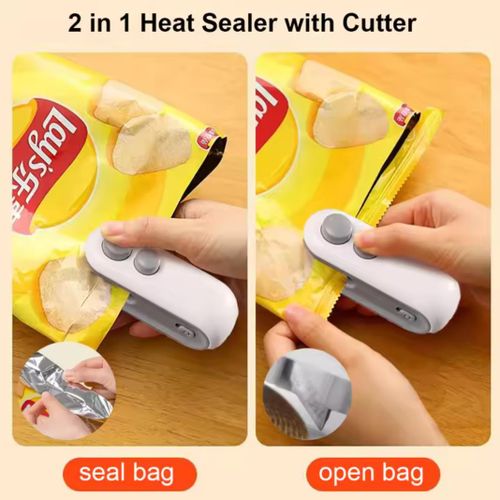Mini Heat Bag Sealing Machine Plastic Bag Sealer Portable Thermal Plastic Bag Sealants Handheld Plastic Bags Sealing Machine