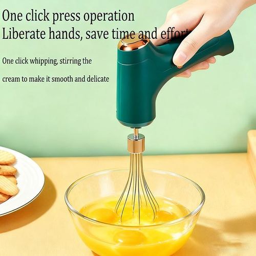 Home milk mixer, wireless multifunctional cr-eam frother, small milk frother, cake baking and egg beater