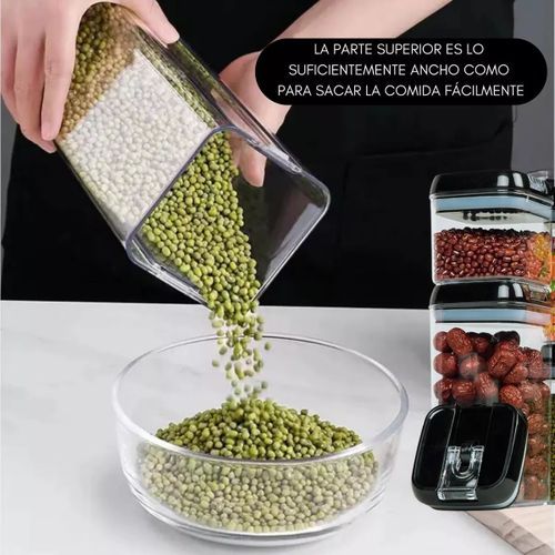 7 PCS Boîte Alimentaire Scellée, Pot De Stockage De Céréales Et De Produits Secs, Conteneur De Cuisine, Boîte De Rangement