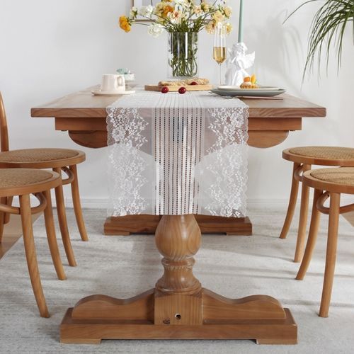 Romantic Lace Table Runner, Size: 160cm
