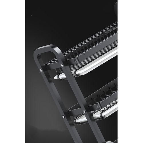 cloudoon Cloudoon Dish Drainer 2 Tier Large Dish Drying Rack Plate Storage Rack