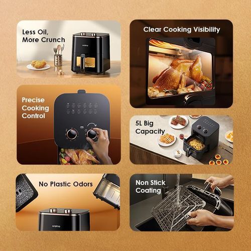 Oraimo SmartAirFryer 1500W Cooking Visible Smart Air Fryer