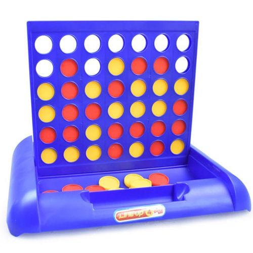 Arsuxeo Connect 4 In A Line Board Game Family Board Game Toys Children Thinking Training Puzzle Toys Mini Chess Kids Toys