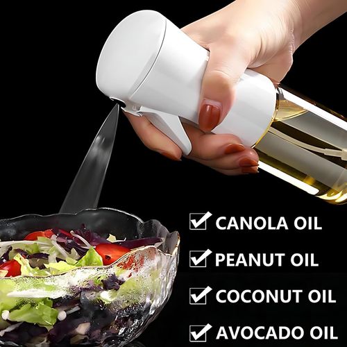 200ml White Kitchen Oil Sprayer Bottle With Free Gifts