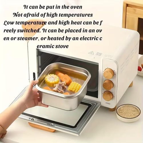Set of 3 Stainless Steel Deep Fryers, Featuring a Japanese Square Pot Suitable for Milk, Noodles, And Tempura, with a Large Capacity, Designed for Home Stovetops And Portable for Outdoor Cooking