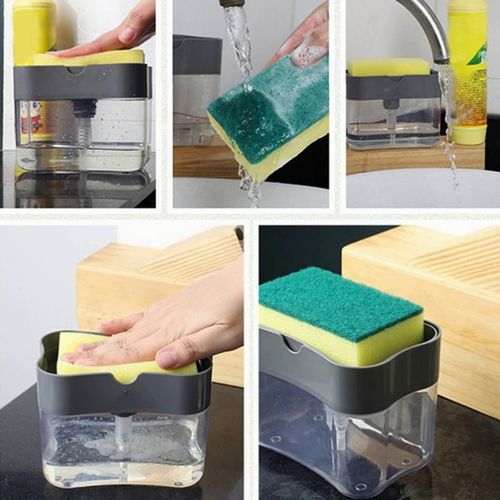 Portable Soap Dispenser Kitchen Detergent Press Box Kitchen Tools