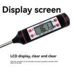 Kitchen Thermometer Digital Food Thermometer -Black