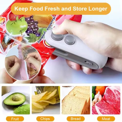 Mini Heat Bag Sealing Machine Plastic Bag Sealer Portable Thermal Plastic Bag Sealants Handheld Plastic Bags Sealing Machine