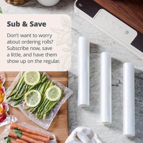 Commercial Grade Vacuum Sealer Rolls BPA Free Rolls For Food Saver