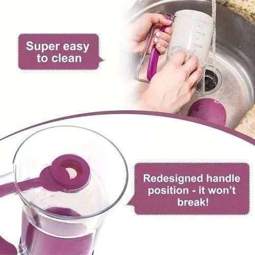 Batter dispenser with measuring labels, kitchen baking tools