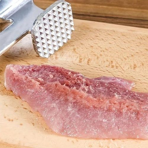 1pc Double-sided Loose Steak Hammer, Rejuvenation Needle Stainless Steel Aluminum Alloy Smash Slap