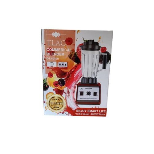 TLAC Commercial Blender OTJ-010R – 1500W High Power, Turbo Speed