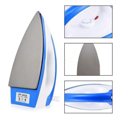 Em Dry Iron Box 1000W with 5-Gear Temperature Control - Bluw/White IB01 (1YR WRTY)