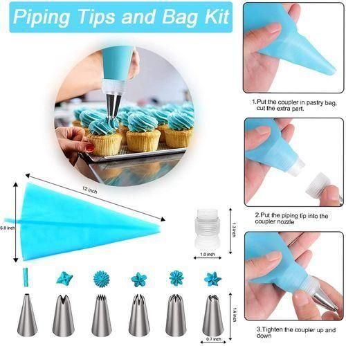 322-Piece Cake Turntable Set for Cake Decorating, Cake Decorating Tool, Decorating Spatula