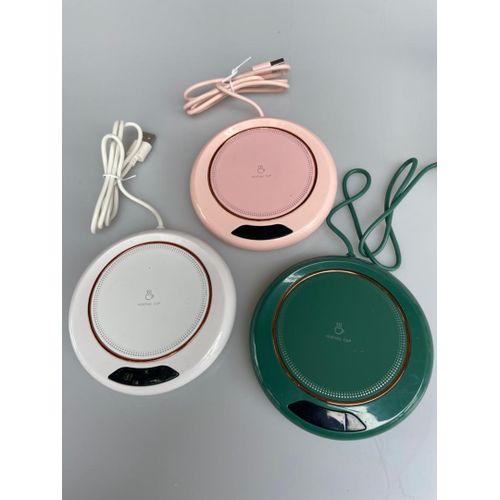 Coffee Mug Warmer, Cup Warmer Coaster With Off For Desk USB Electric Beverage Tea Water Milk Warmer For Coffee Milk, Tea And Hot Chocolate