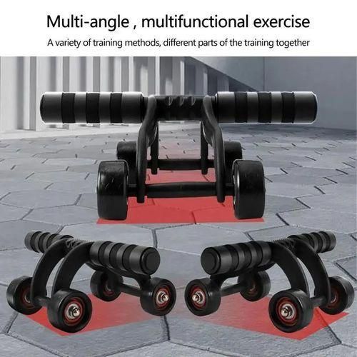 4 Wheel Abdominal Wheel Gym Belly Whee For Fitness