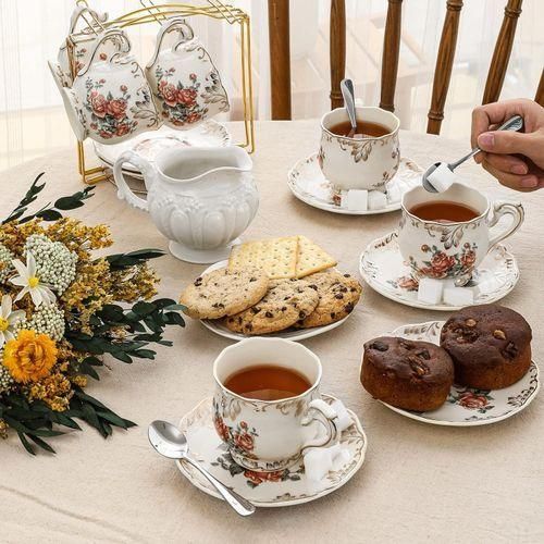 Pureliving 6PCS Stainless Steel Coffee Spoons Set