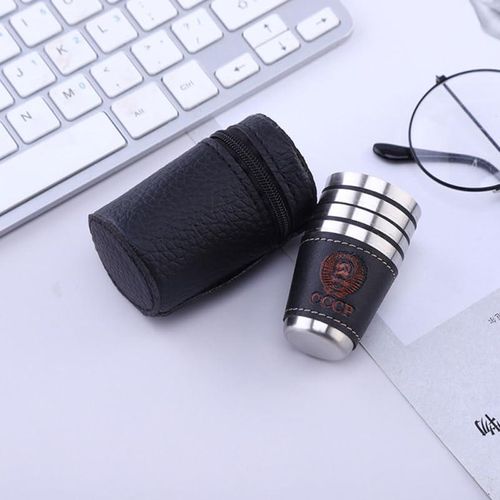 Stainless Steel Cups, 4Pcs 70ml Stainless Steel Shot Glasses, Travel Coffee Mug, Outdoor Camping Cup, Travel Cup for Travel Picn