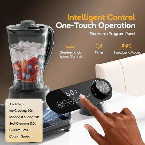 Oraimo OmniBlend 5 in 1 shredding, juicing, blending, chopping &amp; grinding 21000 RPM Speed Blender