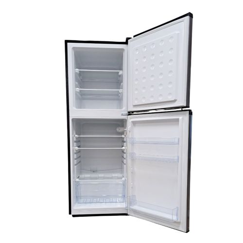 VON VRT-195DRHS Double Door Direct Cool Fridge - 195L, Dark Silver  (1YR WRTY)
