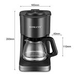 Sokany High quality Coffee Maker/Filter Coffee Machine